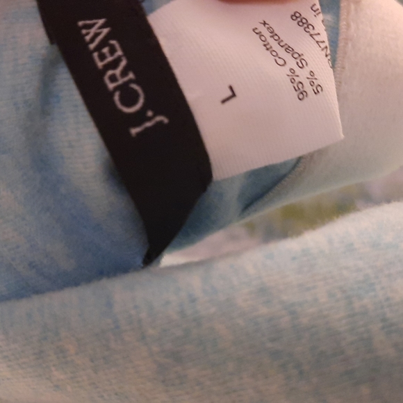 J. Crew light blue Y2K halter like new condition,  bra roller skate patch - Picture 5 of 6